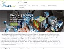 Tablet Screenshot of netgogroup.com